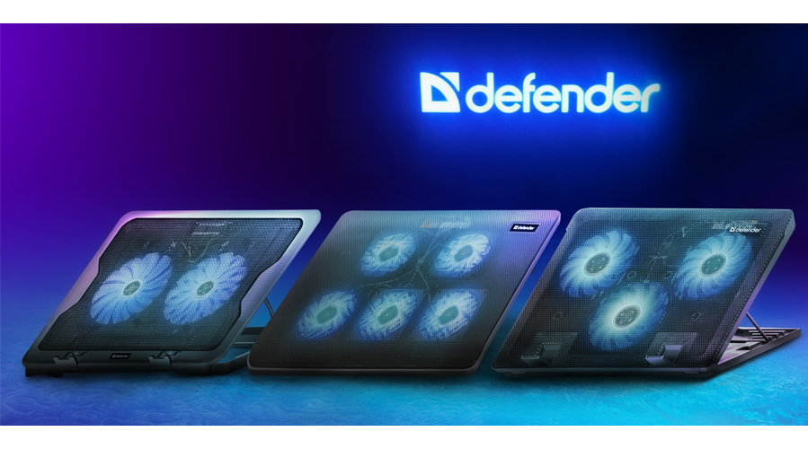 Defender - представил охлаждающие подставки для ноутбуков!
