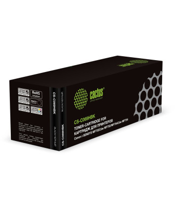 Картридж совместимый Cactus CS-C069HBK 069H, черный, 7.6k
