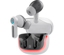 Bluetooth Гарнитура Defender CyberDots 290, белый, игровые, TWS