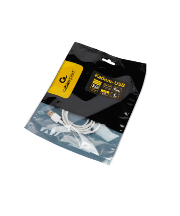 Кабель USB - Type-C Cablexpert CC-USB2-AMCM-66W-1M-W, 66Вт, QC3.0, 1м, белый