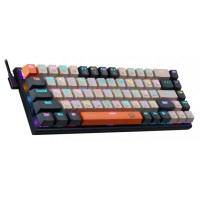 Клавиатура механическая Redragon Ryze, RGB, черный/белый