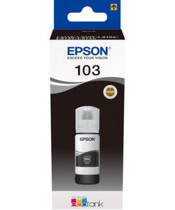 Чернила Epson 103BK Black L3100 (C13T00S14A)