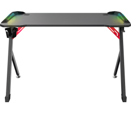 Игровой стол Defender Platinum RGB, черный