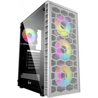 Корпус ATX без БП Powercase Mistral Z4С White (CMIZ4CW-L4), белый