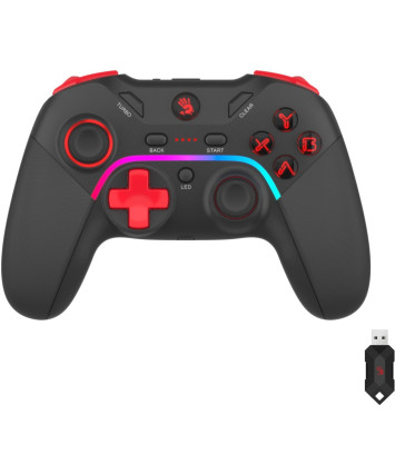 Геймпад беспроводной A4Tech Bloody GPW70 Sports, чёрный Геймпад беспроводной A4Tech Bloody GPW70 Sports, чёрный