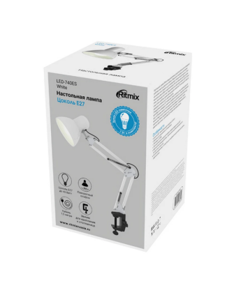 Лампа освещения настольная Ritmix LED-740ES, белый