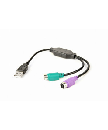 Конвертер PS/2-USB, Cablexpert UAPS12-BK