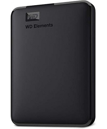 Внешний накопитель HDD 2,5" 1000Gb WD Elements WDBUZG0010BBK-WESN, USB 3.0