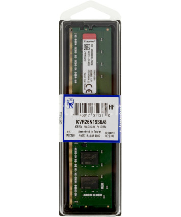 Модуль памяти DDR4 8Gb PC21300 2666MHz Kingston original (KVR26N19S6/8)