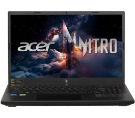 Ноутбук Acer Nitro V 15 ANV15-52-59DY 15.6", IPS, i5-13420H/16/512/RTX5050 8Gb, черный