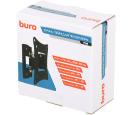 Кронштейн для телевизора Buro FL0, 20"-29", настенный, поворот, наклон, черный