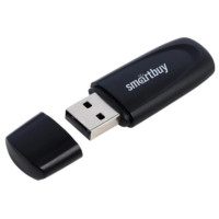 Флеш накопитель 4Gb USB 2.0 SmartBuy Scout (SB004GB2SCK), черный