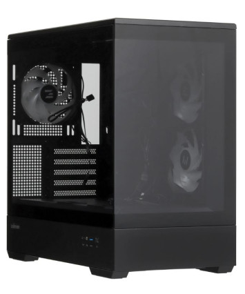 Корпус mATX без БП Zalman P30 V2, черный