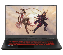 Ноутбук MSI GF76 Katana B12UCR-821XRU, черный