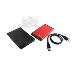 Контейнер для жесткого диска 2,5" USB 3.0 Gembird EE2-U3S-2-R SATA Red