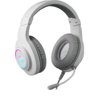 Гарнитура игровая Redragon Hylas, RGB, белый