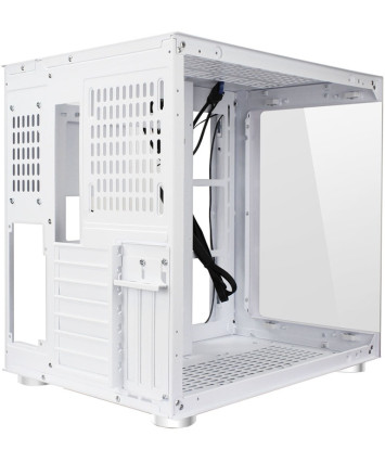 Корпус mATX кубик без БП Ginzzu V502, белый