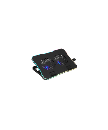 Охлаждающая подставка для ноутбука PANTEON CP-162 RGB Black 9"-17", USB, 2 вентилятора Охлаждающая подставка для ноутбука PANTEON CP-162 RGB Black 9"-17", USB, 2 вентилятора