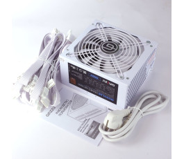 Блок питания 1000W Ginzzu MC1000, 80+ Bronze, модульный, белый