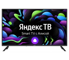 Телевизор LED 40" Digma DM-LED40SBB31, FULL HD, черный, СМАРТ ТВ, Яндекс.ТВ