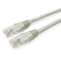 Патчкорд медный UTP Cablexpert PP10-10M кат.5e, 10м, литой, многожильный (серый)
