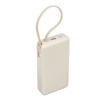 Портативный аккумулятор Xiaomi 67W Power Bank (встроенный кабель), 20000mAh, (BHR08O0GL), бежевый