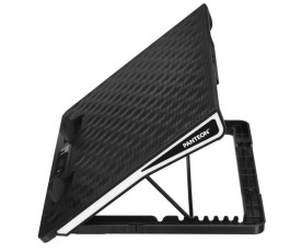 Охлаждающая подставка для ноутбука PANTEON CP-179L RGB Black 9"-18", 2xUSB, 15 вентиляторов