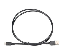 Кабель USB - Type-C Cablexpert CCP-USB2-AMCM-1M-RU-B, 3A, 36Вт, QC3.0, медь, 1м, черный