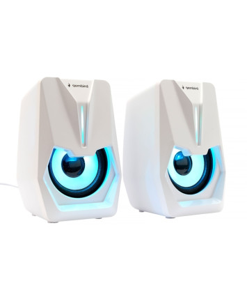 Акустика 2.0 Gembird SPK-303-W, белый, USB