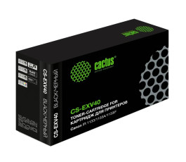 Тонер-картридж совместимый Cactus CS-EXV40 для Canon (IR 1133/1133A/1133iF), 8,4K