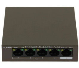 Коммутатор PoE IP-COM G1105P-4-63W (L2)