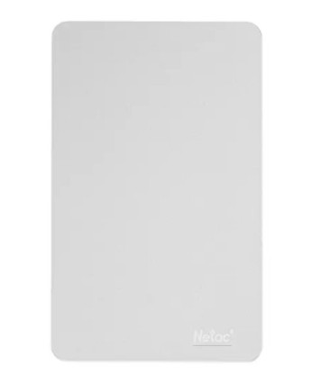 Внешний накопитель HDD 1Tb Netac K330 USB 3.0 (NT05K330N-001T-30SL), серебристый