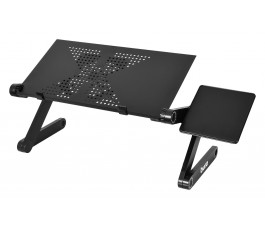 Стол для ноутбука Buro BU-803 черный 48x48x26см