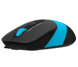 Мышь проводная A4Tech Fstyler FM10, черный/синий