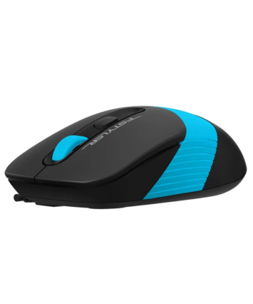 Мышь проводная A4Tech Fstyler FM10, черный/синий