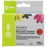 Картридж совместимый Cactus CS-CL511, цветной