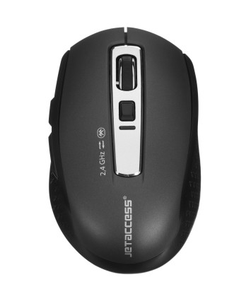 Мышь беспроводная JETACCESS OM-B92G, BT+2.4G, черный Мышь беспроводная JETACCESS OM-B92G, BT+2.4G, черный