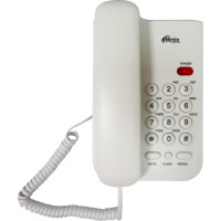 Телефон проводной RITMIX RT-311, белый