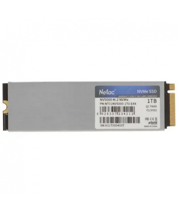 Накопитель SSD M.2 NVMe 1Tb Netac NV5000 NT01NV5000N-1T0-E4X