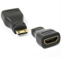 Переходник HDMI (Female) - miniHDMI (Male) Cablexpert A-HDMI-FC