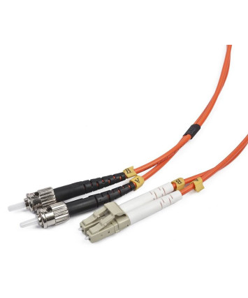 Двунаправленный мультимодовый оптоволоконный кабель, Cablexpert, LC/ST, (50/125 OM2), 10 м.