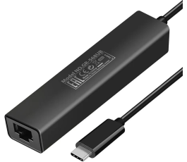 Картридер внешний Ginzzu GR-568UB, Type-C и USB Концентратор (2xUSB 3.0 + Сетевой порт RJ45)