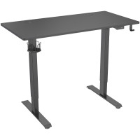 Игровой стол Cactus CS-ED-BBK, с регулировкой высоты, электропривод, черный