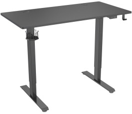 Игровой стол Cactus CS-ED-BBK, с регулировкой высоты, электропривод, черный