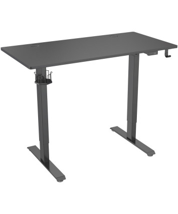 Игровой стол Cactus CS-ED-BBK, с регулировкой высоты, электропривод, черный