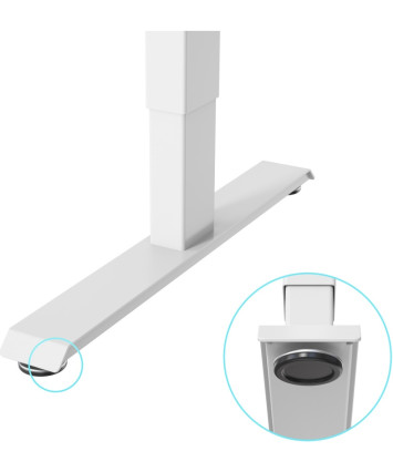 Игровой стол Cactus CS-ED-BBK, с регулировкой высоты, электропривод, черный