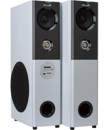 Акустика 2.0 ELTRONIC 20-82 HOME SOUND 100Вт МДФ, USB, SD, AUX, Bluetooth, Пульт Д/У, HDMI белая
