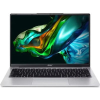 Ноутбук Acer Aspire Lite AL14-31P-36EN (NX.KS9ER.001) 14", IPS, i3-N300/8/512, серебристый