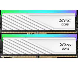 Комплект модулей памяти DDR5 2x16Gb ADATA Lancer Blade RGB (AX5U6000C3616G-DTLABRWH) белая Комплект модулей памяти DDR5 2x16Gb ADATA Lancer Blade RGB (AX5U6000C3616G-DTLABRWH) белая