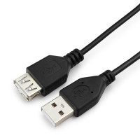 Кабель-удлинитель AM-AF, 1,8m, USB 2.0, Гарнизон GCC-USB2-AMAF-1.8M